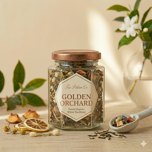 Golden Orchard Peach Organic White Tea Blend